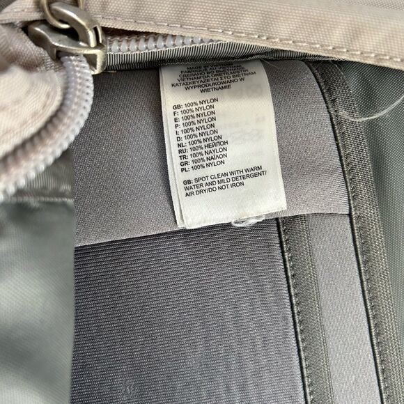 The North Face Gray Borealis Backpack with Green Accents - Picture 13 of 16